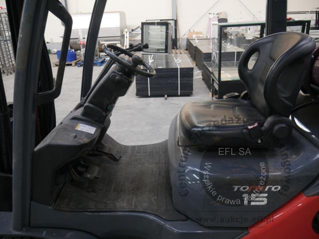 16 - Wózek widłowy BT GT15 Tonero 2007r.