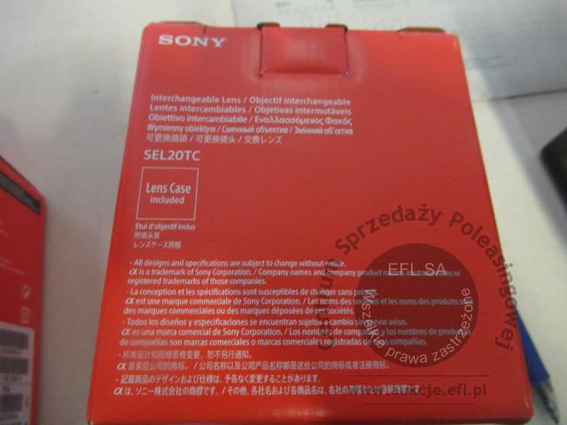 14 - Zestaw obiektywów SONY wg zestawienia