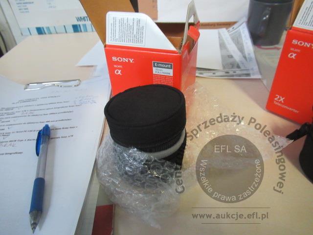 15 - Zestaw obiektywów SONY wg zestawienia