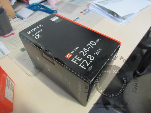 25 - Zestaw obiektywów SONY wg zestawienia