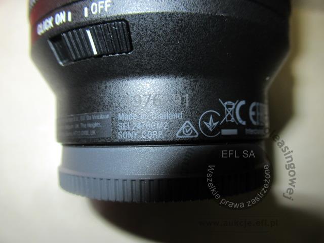 32 - Zestaw obiektywów SONY wg zestawienia