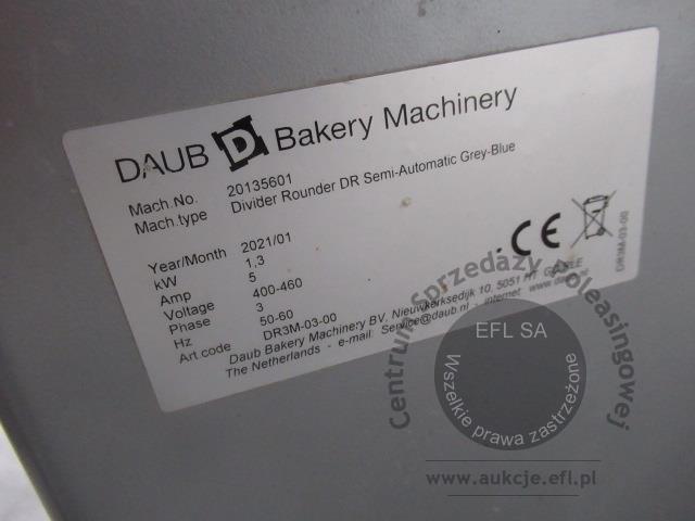 5 - Dzielarko-zaokrąglarka Dr Daub 2021r.