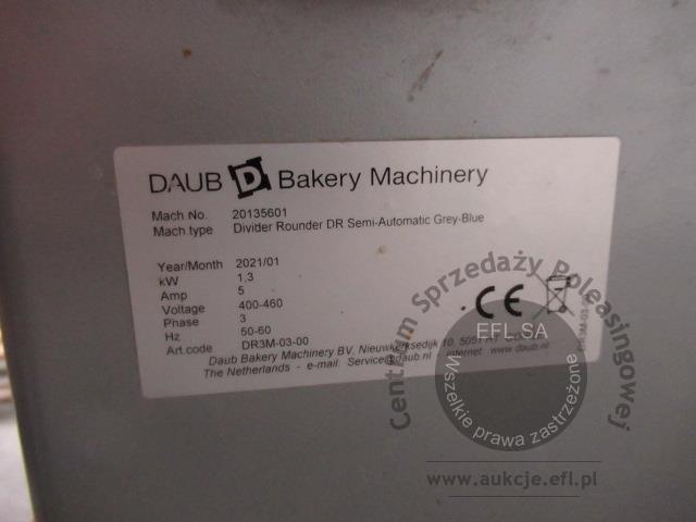 10 - Dzielarko-zaokrąglarka Dr Daub 2021r.