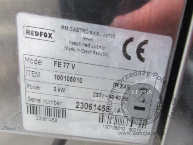 4 - Frytownica elektryczna 2 komorowa 2x8 l REDFOX