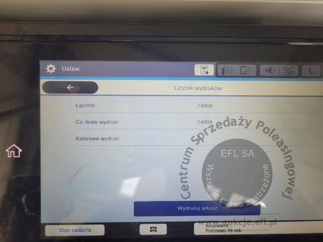8 - Urządzenie wielofunkcyjne EPSON WF-C20750 2024r.