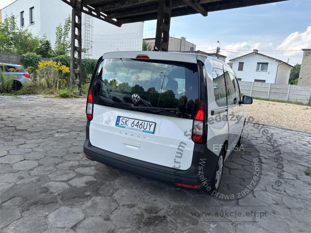 5 - Volkswagen Caddy 2.0 TDI 2021r. SK646UY UWAGA!! Pojazd znajduje się w lokalizacji: Katowice 40-689, Małachowskiego 16