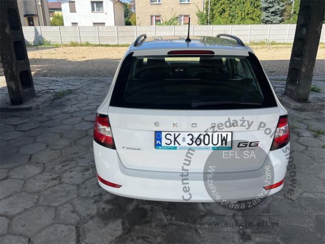 2 - Skoda Fabia 1.0 Ambition 2021r. SK360UW UWAGA!! Pojazd znajduje się w lokalizacji: Katowice 40-689, Małachowskiego 16
