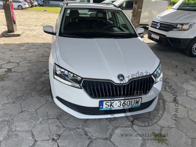 7 - Skoda Fabia 1.0 Ambition 2021r. SK360UW UWAGA!! Pojazd znajduje się w lokalizacji: Katowice 40-689, Małachowskiego 16