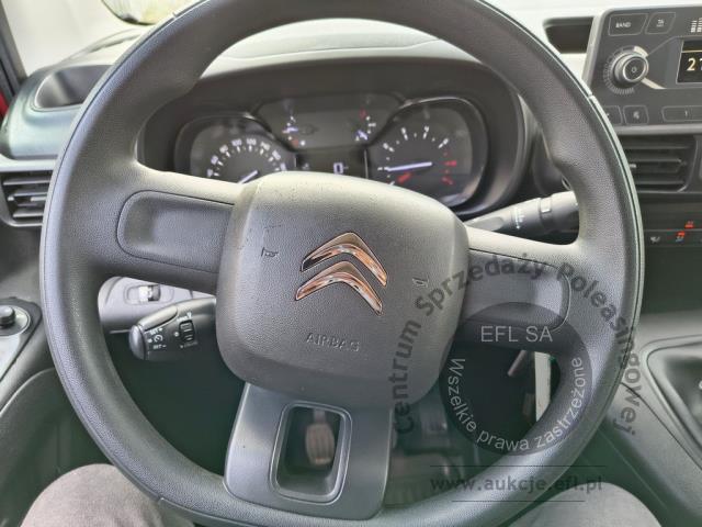 7 - Citroen Berlingo Van 1.5 BlueHDi M Clu 2021r. WW532SM USZKODZONY UWAGA!! Pojazd znajduje się w firmie Arctos Sp. z o.o. Warszawa, Al. Krakowska 7, 02-183 Warszawa
