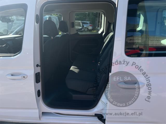 9 - Volkswagen Caddy 2.0 TDI 2022r. SK122XC UWAGA!! Pojazd znajduje się w lokalizacji: Katowice 40-689, Małachowskiego 16