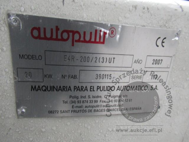 17 - Dwugłowicowa szlifierka taśmowa do metalu AUTOPULI 2007r.