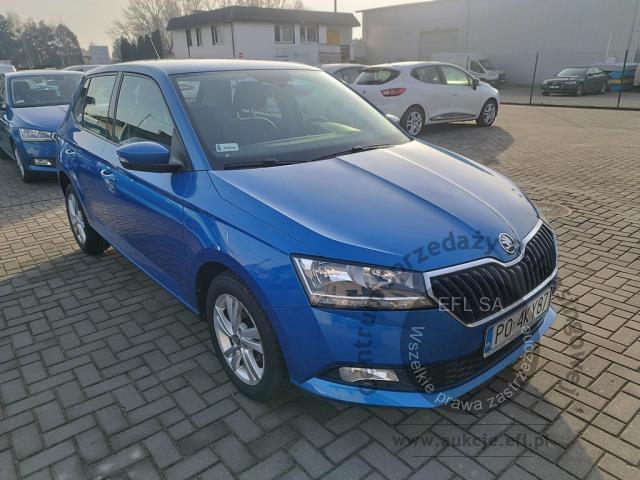 2 - Skoda Fabia 1.0 TSI Ambition 2019r. PO4KY87 UWAGA!! Pojazd znajduje się w lokalizacji: Janki, Al. Krakowska 52, 05-090 Janki