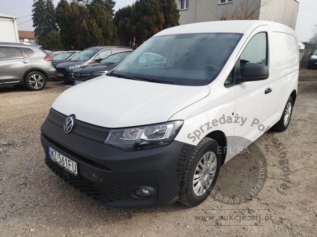 1 - Volkswagen Caddy Cargo 2.0 TDI 2022r. WZ561FU  UWAGA!! Pojazd znajduje się w lokalizacji: Janki, Al. Krakowska 52, 05-090 Janki