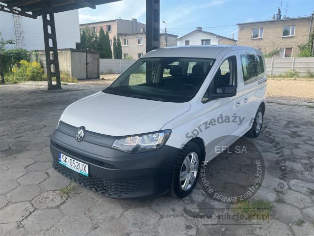 1 - Volkswagen Caddy osobowy Caddy 2.0 TDI 2021r. SK052UX  UWAGA!! Pojazd znajduje się w lokalizacji: Katowice 40-689, Małachowskiego 16