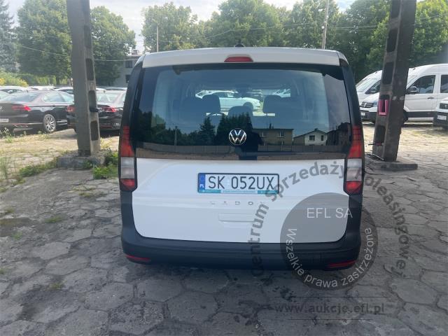 4 - Volkswagen Caddy osobowy Caddy 2.0 TDI 2021r. SK052UX  UWAGA!! Pojazd znajduje się w lokalizacji: Katowice 40-689, Małachowskiego 16