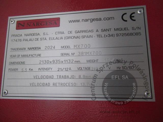 11 - Prasa hydrauliczna NAGRESA SL model MX700 2024r.