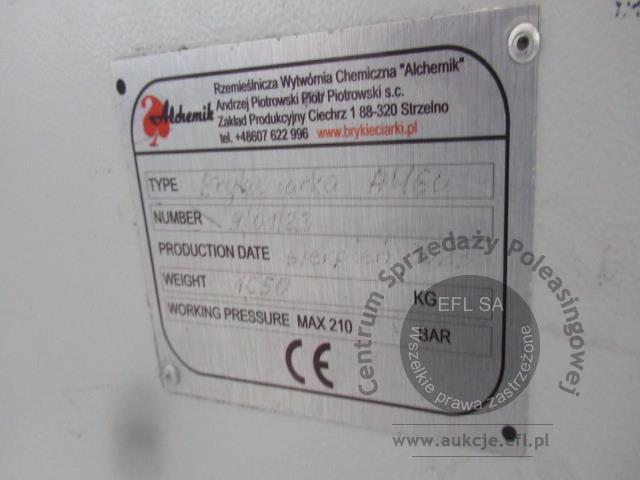17 - Hydrauliczna prasa do brykietowania ALCHEMIK AW 60 2023r.
