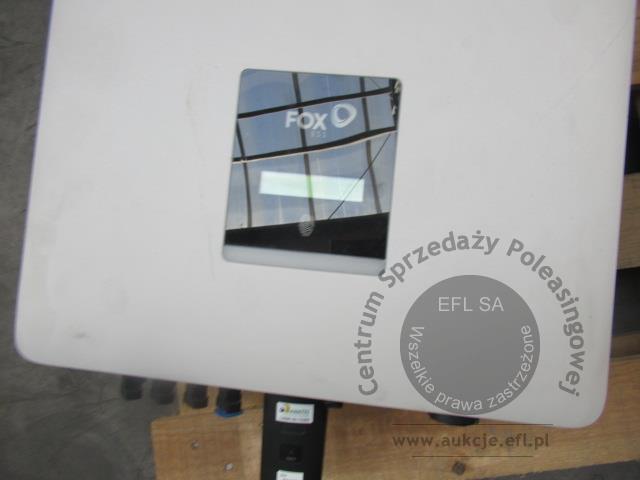 22 - Elementy instalacji fotowoltaicznej wg zestawienia