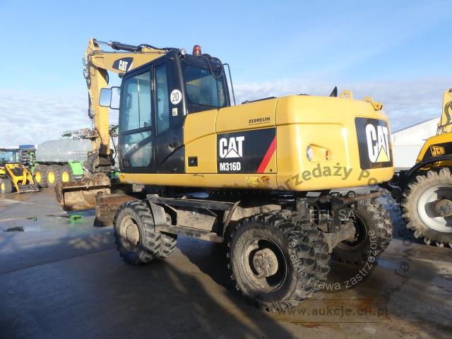 2 - Koparka kołowa CAT M316D 2014r.