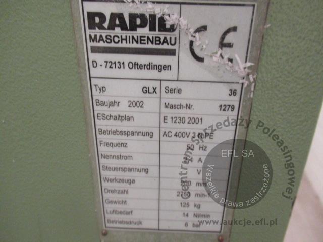 64 - Elementy linii do produkcji okien wg specyfikacji