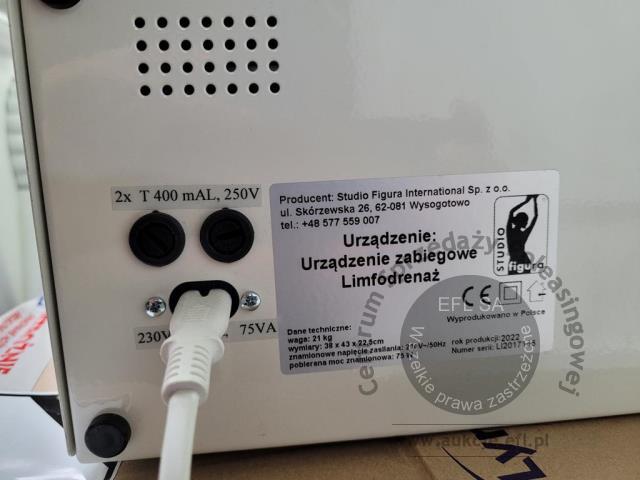 5 - Urządzenie kosmetyczne Limfodrenaż 2022r.