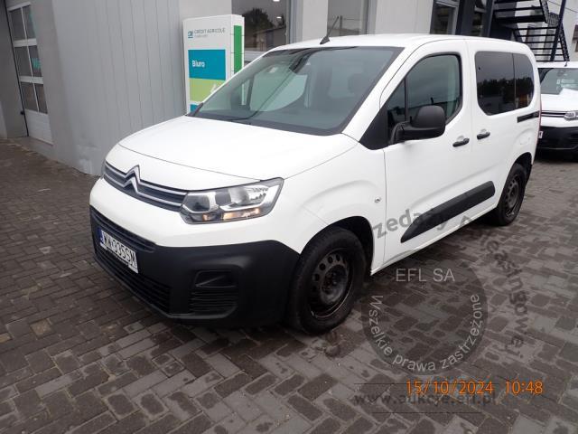 1 - Citroen Berlingo M 1.5 BlueHDI 2020r. WW335SM UWAGA!! Pojazd znajduje się w lokalizacji: Janki, Al. Krakowska 52, 05-090 Janki