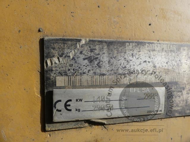 23 - Koparka gąsienicowa Caterpillar  324DLN  2008r.