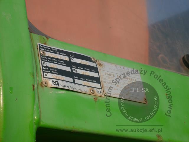 21 - Ładowarka teleskopowa obrotowa MERLO ROTO 40.21EVS 2000r.
