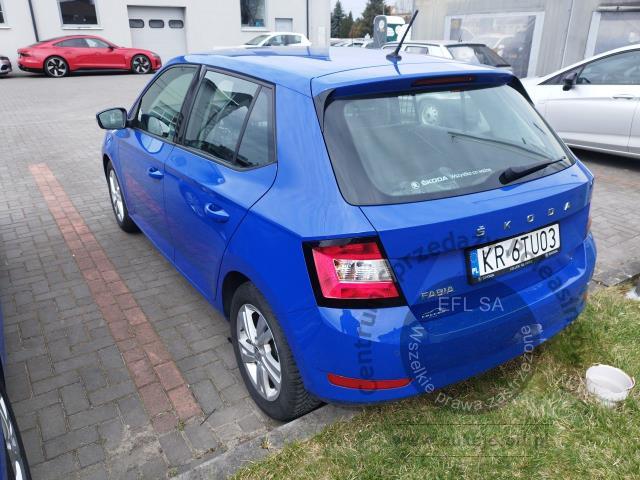 4 - Skoda Fabia 1.0 TSI Ambition 2020r. KR6TU03 UWAGA!! Pojazd znajduje się w lokalizacji: Janki, Al. Krakowska 52, 05-090 Janki
