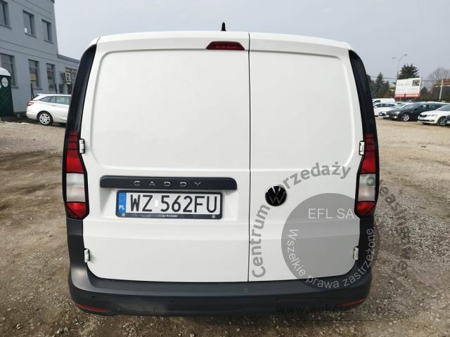 6 - Volkswagen Caddy Cargo 2.0 TDI 2022r. WZ562FU UWAGA!! Pojazd znajduje się w lokalizacji: Janki, Al. Krakowska 52, 05-090 Janki