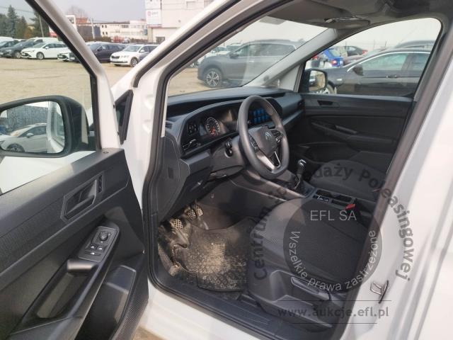 8 - Volkswagen Caddy Cargo 2.0 TDI 2022r. WZ562FU UWAGA!! Pojazd znajduje się w lokalizacji: Janki, Al. Krakowska 52, 05-090 Janki