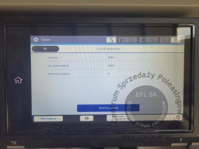 8 - Urządzenie wielofunkcyjne Epson WF-C20750  2023r.