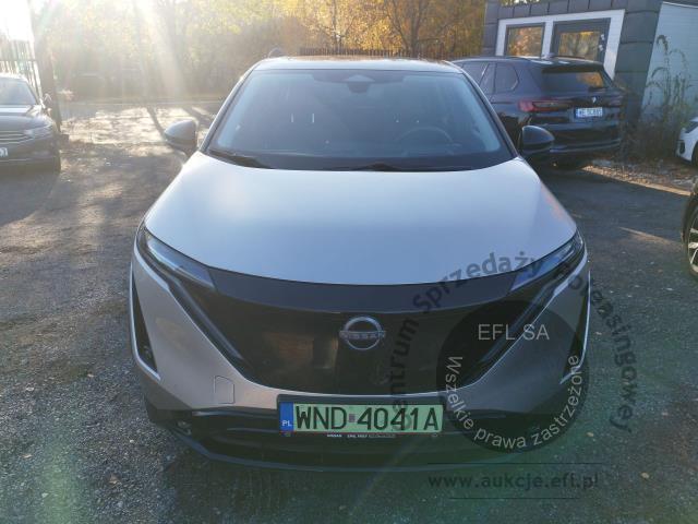 6 - Nissan Ariya 87kWh Evolve 2022r. WND4041A Pojazd znajduje się w firmie ARCTOS GROUP sp. z o.o. Al. Krakowska 7, 02-183 Warszawa