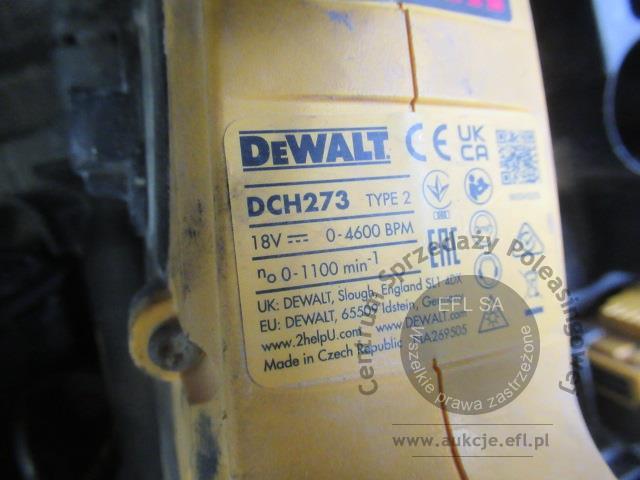 4 - Młotowiertarka DEWALT DCH273