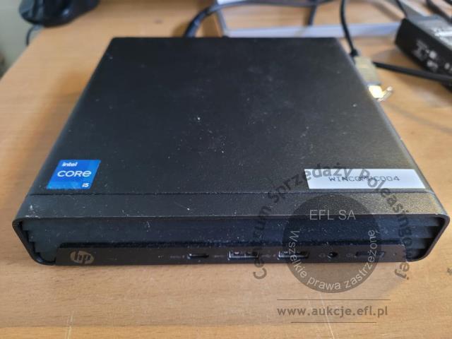 1 - Komputer HP Pro Mini 260 G9 z monitorem HP M27fe