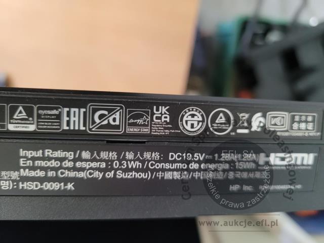 11 - Komputer HP Pro Mini 260 G9 z monitorem HP M27fe