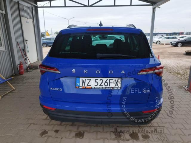 5 - Skoda Karoq 2.0 TDI SCR 4x4 Ambition DSG 2023r. WZ526FX Pojazd znajduje się w firmie ARCTOS GROUP sp. z o.o. Al. Krakowska 7, 02-183 Warszawa