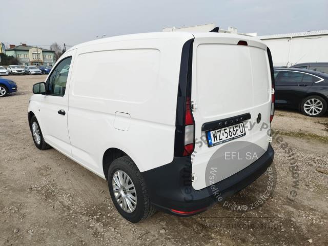 4 - Volkswagen Caddy Cargo 2.0 TDI 2022r. WZ566FU UWAGA!! Pojazd znajduje się w lokalizacji: Janki, Al. Krakowska 52, 05-090 Janki